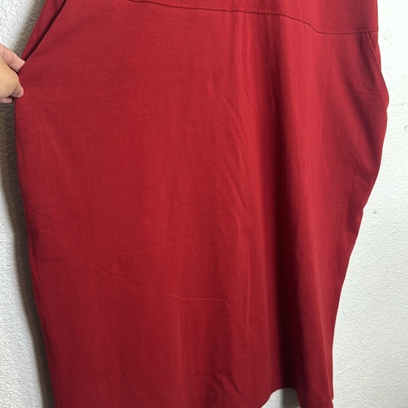 Universal Standard Band Collar Jersey Travel Womens Dress Plus Size Large 22/24 - Picture 5 of 14